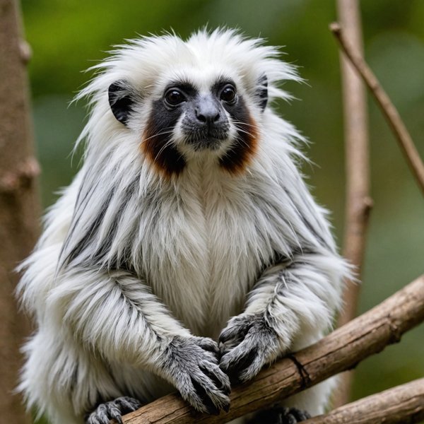 Quels sont les enrichissements environnementaux recommandés pour un tamarin pinché?